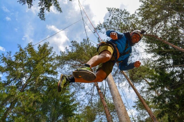 Outdoor Center Baumgarten_pamper pole_teamevent