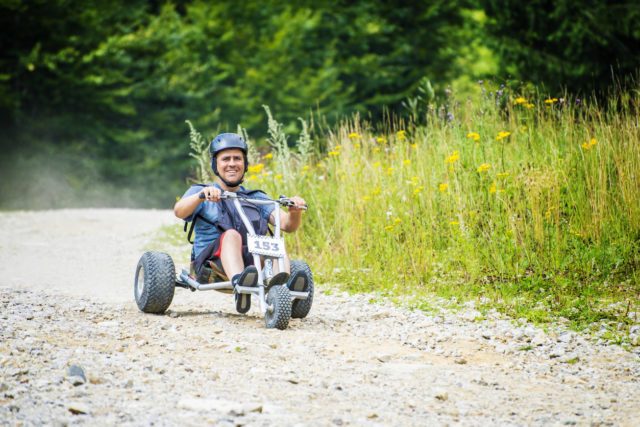 Downhill Kart Ride