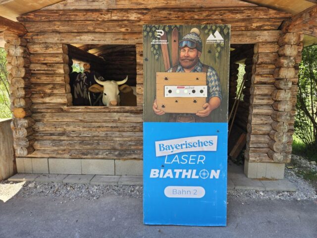 Laserbiathlon Hütte Baumgarten