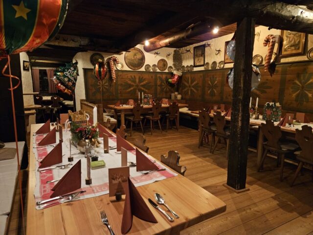 Weihnachtsfeier Gasthaus Baumgarten