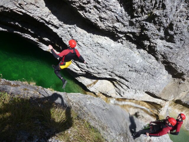 Outdoor Center Baumgarten_Canyoning Bayern Sportivtour_Strubklamm